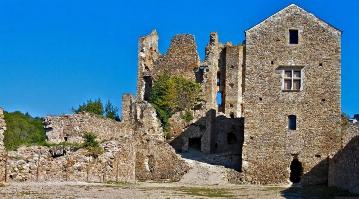 une ruine du chateau