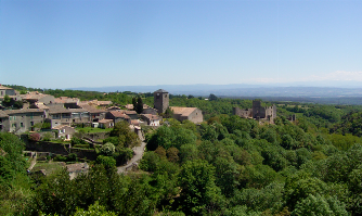 le village et le chateau