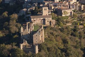 le chateau vu de haut