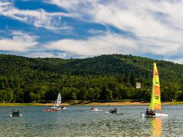 le lac de saint Ferreol 