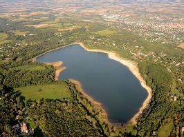 le lac de saint Ferreol 